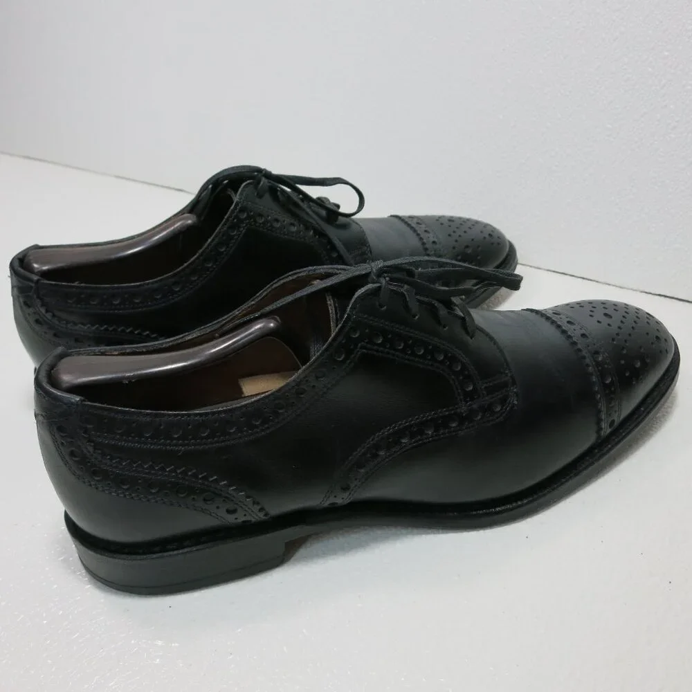 Allen Edmonds Rogue Cap Toe Oil Tanned Leather Dress Oxfords Shoes Mens 9 D